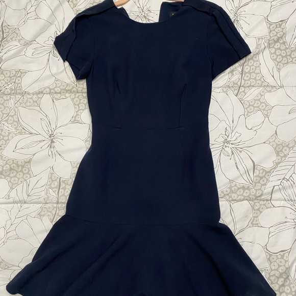 Petite banana republic navy blue dress - Picture 3 of 5